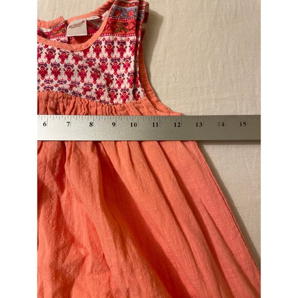 Yo Baby Dress Size 7 Tank Style Sundress Print Play Kids - Picture 5 of 6